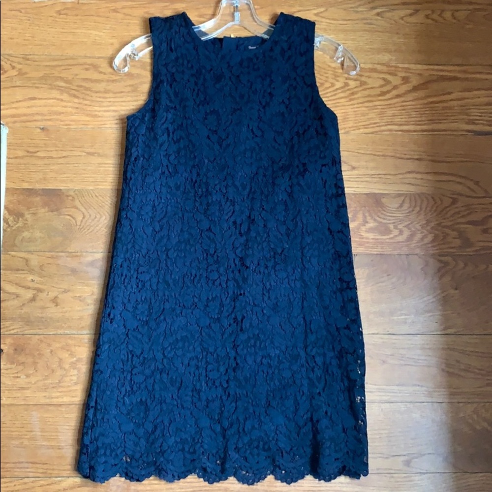 Forever 21 navy lace dress